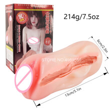 (A)Pocket Pussy Vagin réaliste pour hommes Masturbateur anal masculin Masturbation de poche sous vide