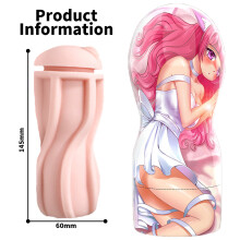 (Vert armée) Vagin réaliste pour homme, masturbateur anal réutilisable pour homme, masturbateur de poche