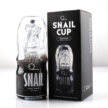 (Noir) Masturbateur masculin transparent, vagin transparent, chatte de poche souple, exercice d'endurance