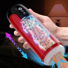 (FJB16-RD) Masturbateur automatique pour homme, jouet sexuel pour homme, outil de masturbation à poussée