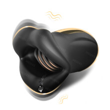 (Noir) HESEKS Entraîneur de bouche Masturbateur masculin Coupe Fellation Orale Chatte Masturbation Apogée