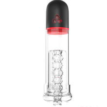 (pompe et silicone) Pompe à pénis électrique Masturbateur masculin Agrandisseur automatique d'agrandissement