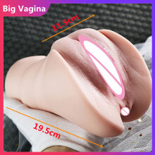 (Gros) Sex Toys pour Hommes Vagin Masturbateurs Masculins Tasse Vraie Chatte Vraie Vagin Sextoys Silicone