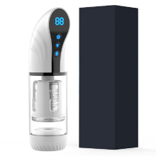 (blanc)Navigation Masturbation masculine Coupe Piston Poussée Rotation Sucer Gémissement Stimulation