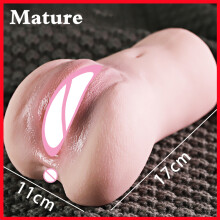 (Véritable vagin anus) MASTURBATEUR POUR HOMME Vagin artificiel en silicone Masturbateur masculin Tasse