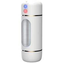 (Batterie) Masturbateur automatique pour homme, rotation télescopique, vibration, véritable machine