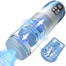 (FJB122-BL) Masturbateur automatique pour homme, jouet sexuel pour homme, tasse de masturbation, pompe