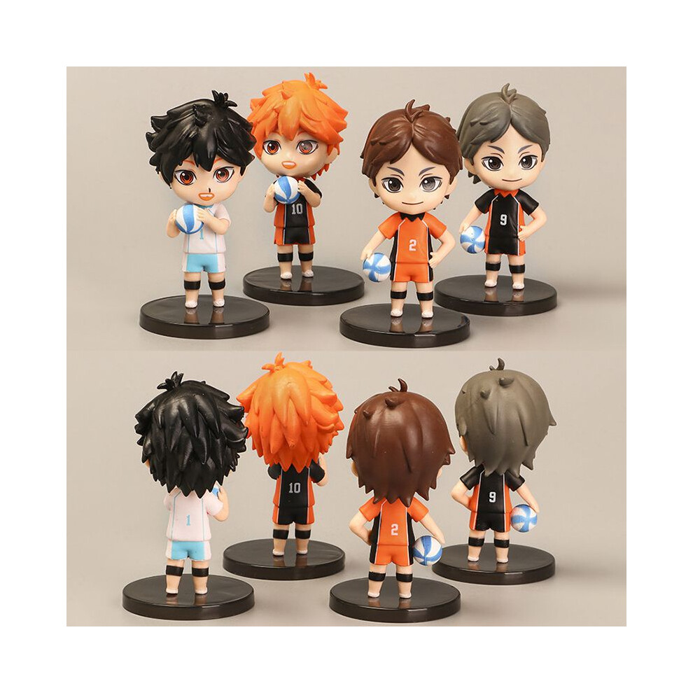 Haikyuu Action 4pcsset Figures Hinata Shoyo Volleyball Kid Collectible Gift Toy-image-OPC-PGXCF62-NEW