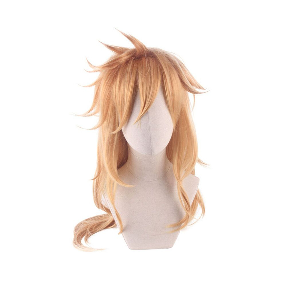 (Douma Wig, One Size) Slayer Demon Kimetsu No Yaiba Cosplay Costume Upper Moon Two Douma Kimono Suit