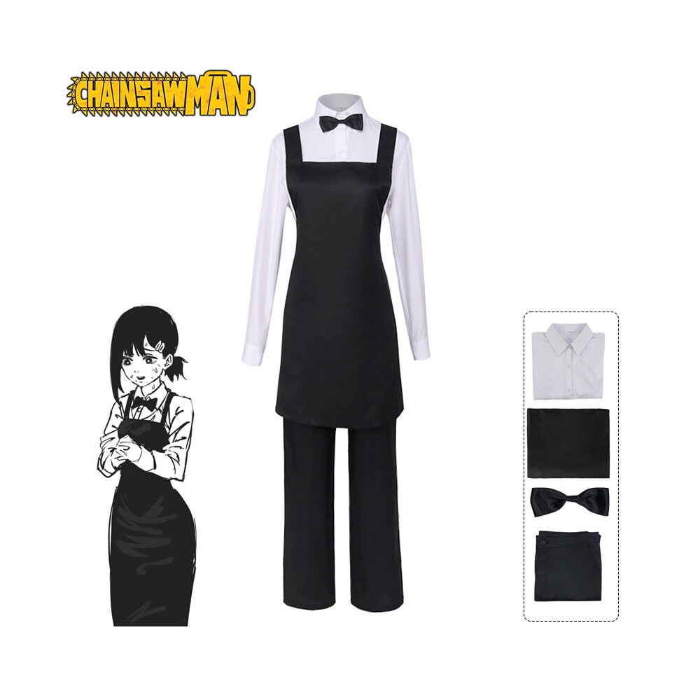 (S) Man Chainsaw Higashiyama Kobeni Cosplay Costume Uniform Outfit Party Dress Fancy