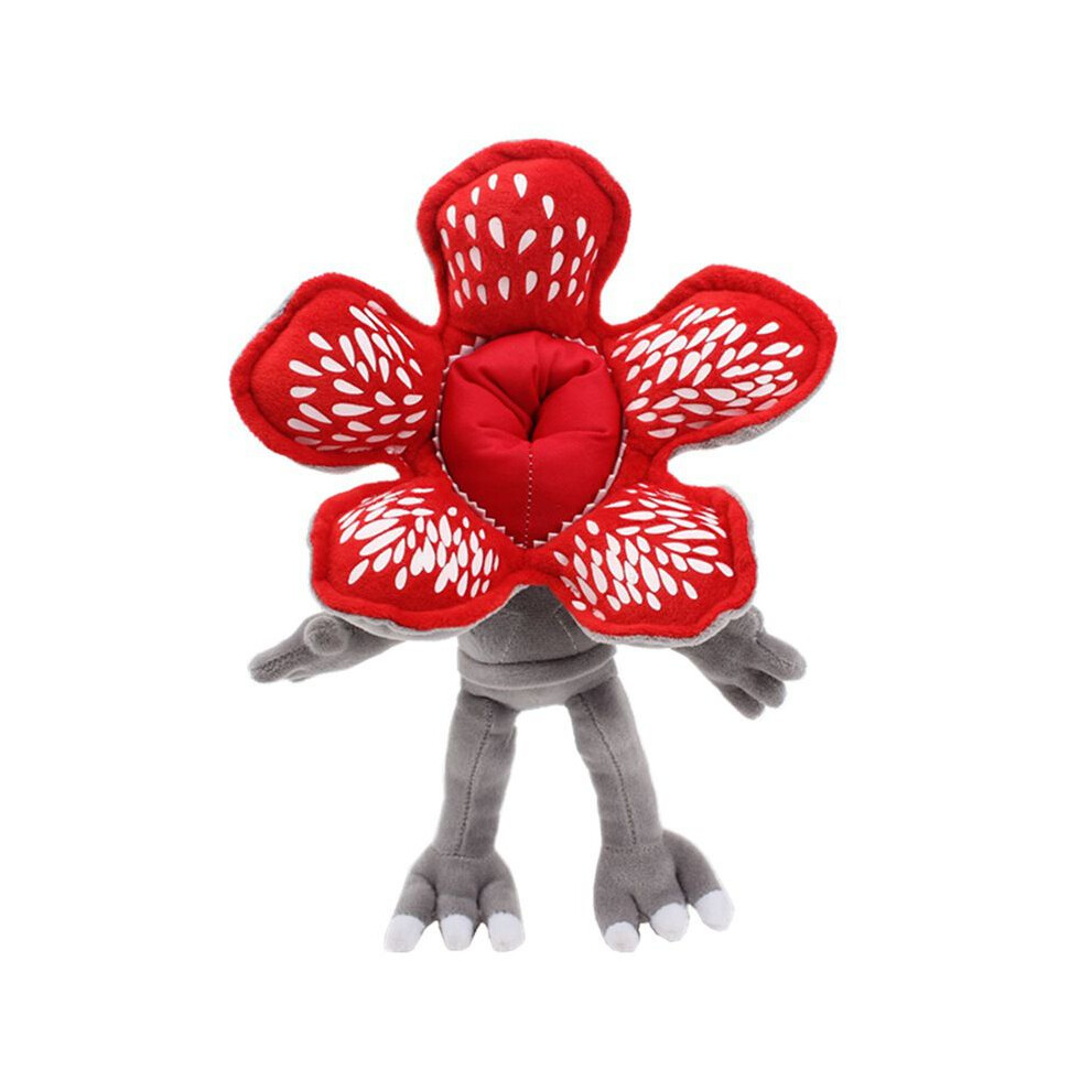 (GreyFlower, 32cm/12.60in) Things Demogorgon Stranger Cannibal Flower Eleven Cartoon Plush Christmas Gift