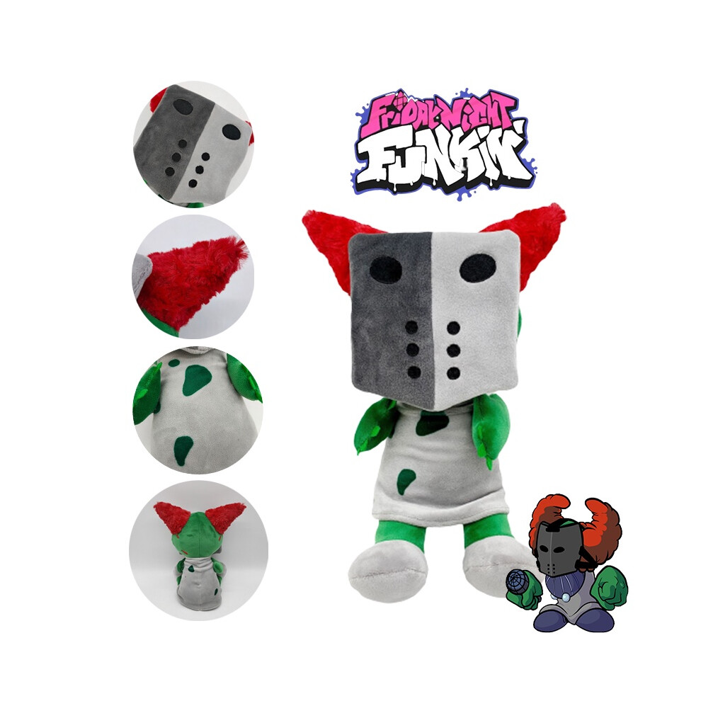 Plush Tricky Fnf Toy Clown Friday Night Funkin Soft Stuffed Doll Kids Gifts Xmas