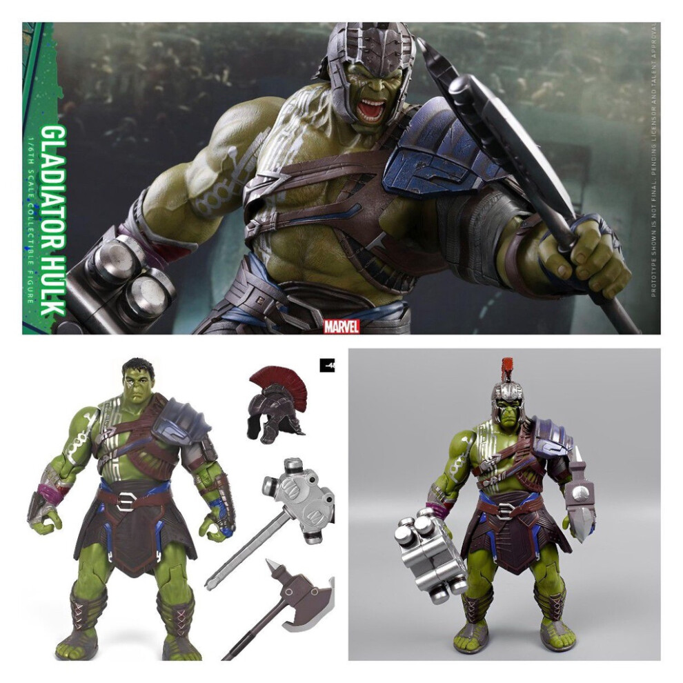 Action Hulk Gladiator Figures Thor Armour Model Ornament Decor Doll