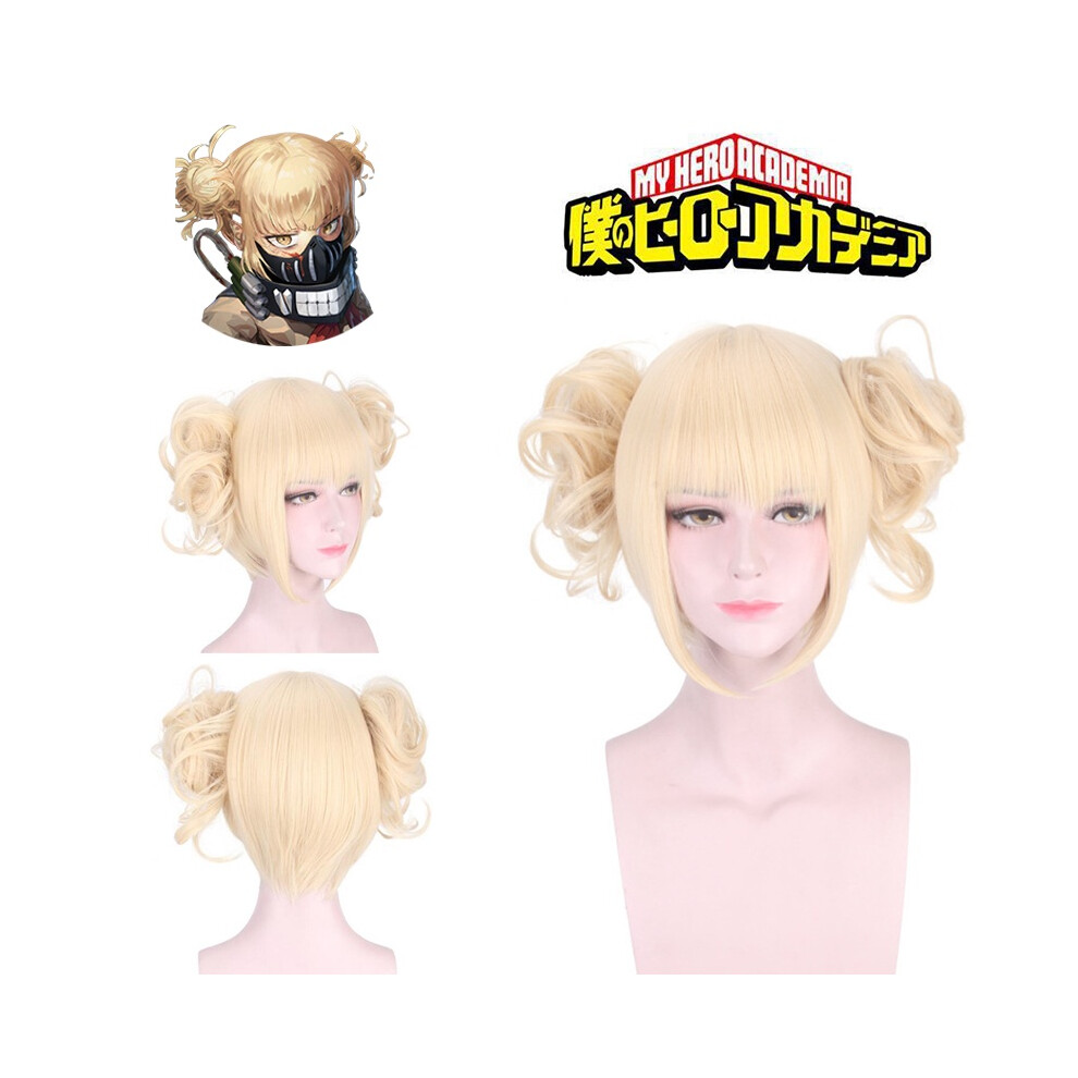 Cosplay Himiko Toga Wig My Hero Academia Halloween Carnival Comic Con Party Prop