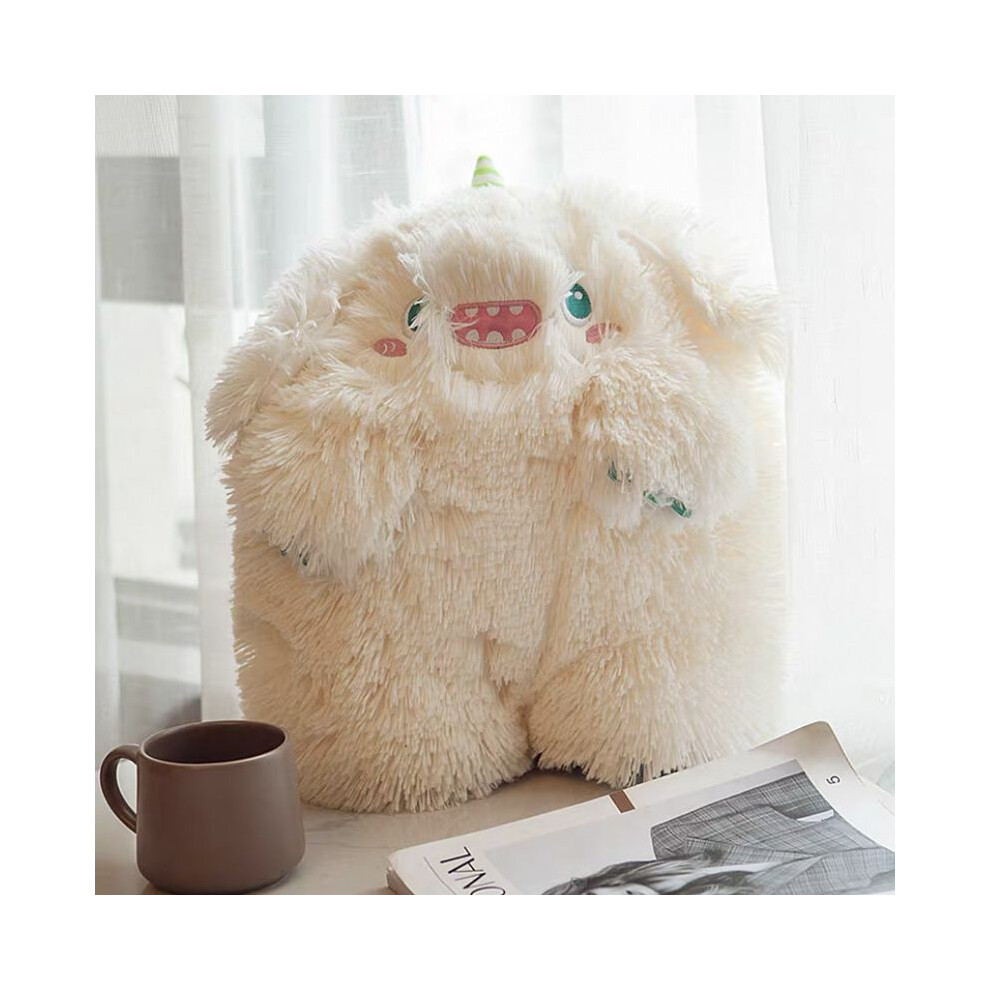(Rabbit, 30cm/11.8in) Funny Ins Cute Furry Monster Plush Doll Home Gifts Childrens Decoration-image-OPC-PGXDH28-NEW