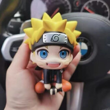 (Naruto) Cartoon Naruto Doll Pvc Q Version Uzumaki Naruto Room Cute Decoration Cartoon
