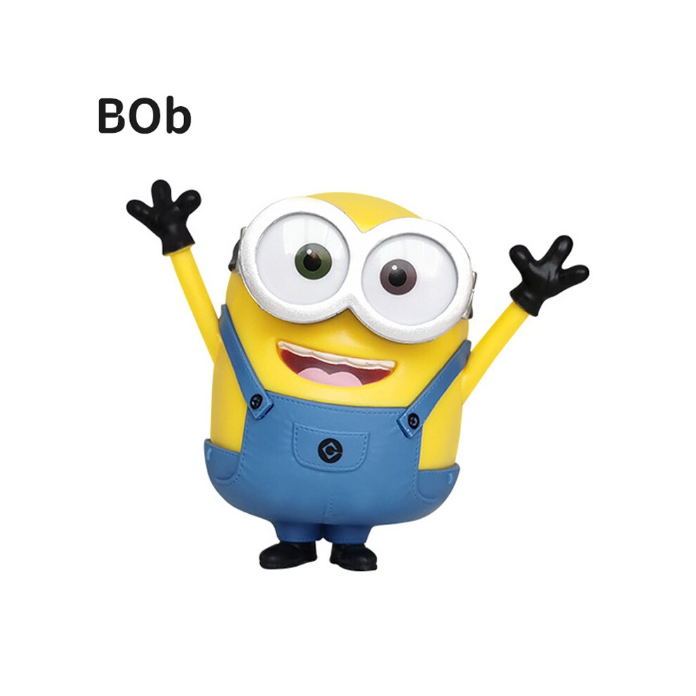 (Bob) Despicable Minions Me Toy Doll Model Action Figure Bob Kevin Stuart Gifts Kids