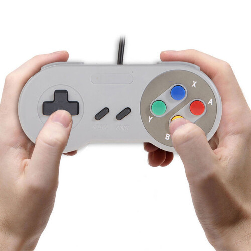 Packs Usb 2 Controller For Snes Super Nintendo Games Retro Us Gamepad Classic 2