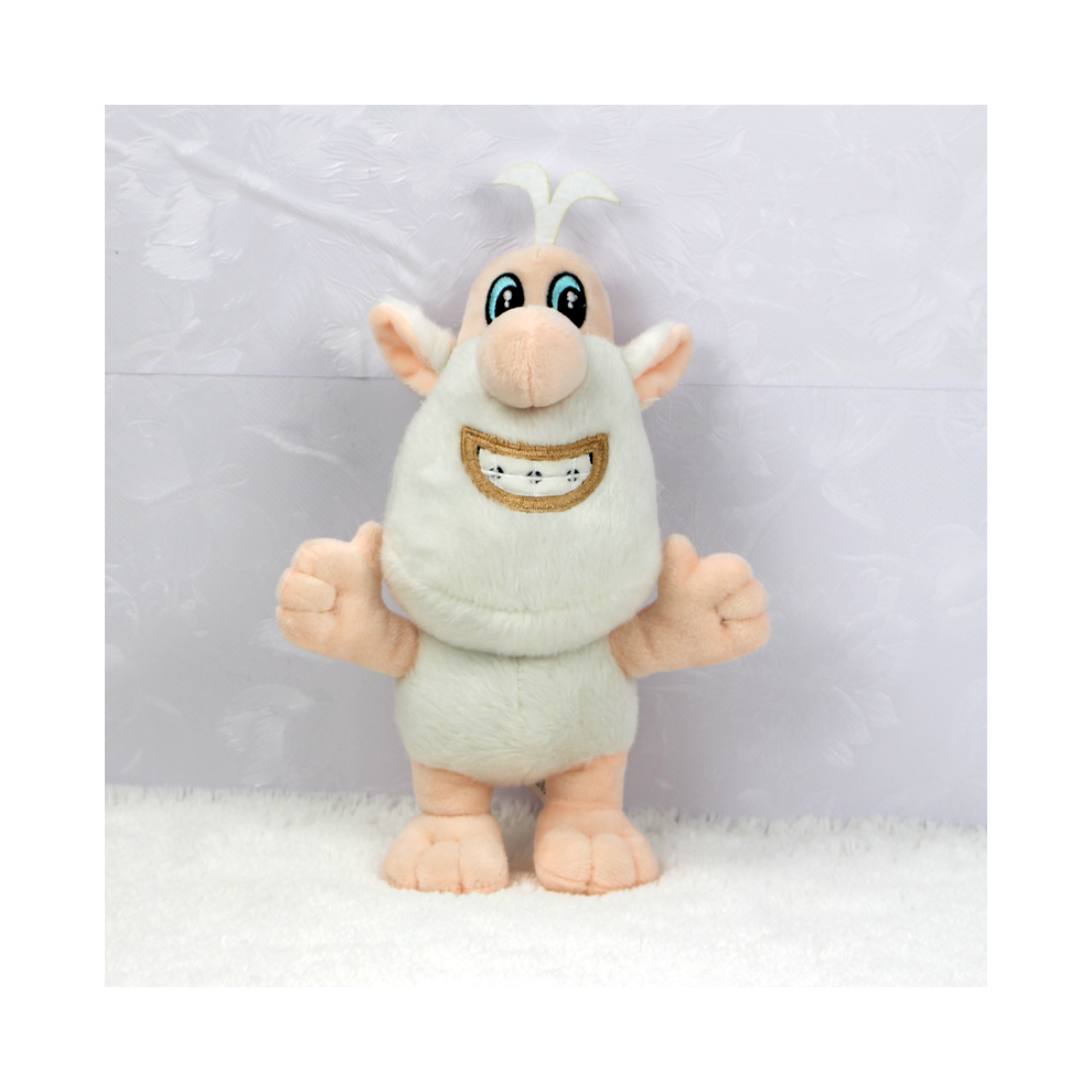 Anime Cartoon Small Withe Pig Brownie Buba Booba Plush Soft Stuffed For Kid Toys