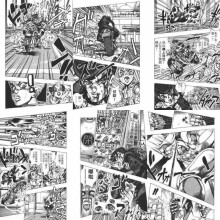 (JOJO's Bizarre Adventure, 100 Papers) Japanese Anime Popular Selfadhesive Wall Stickers Room Decoration Wallpaper
