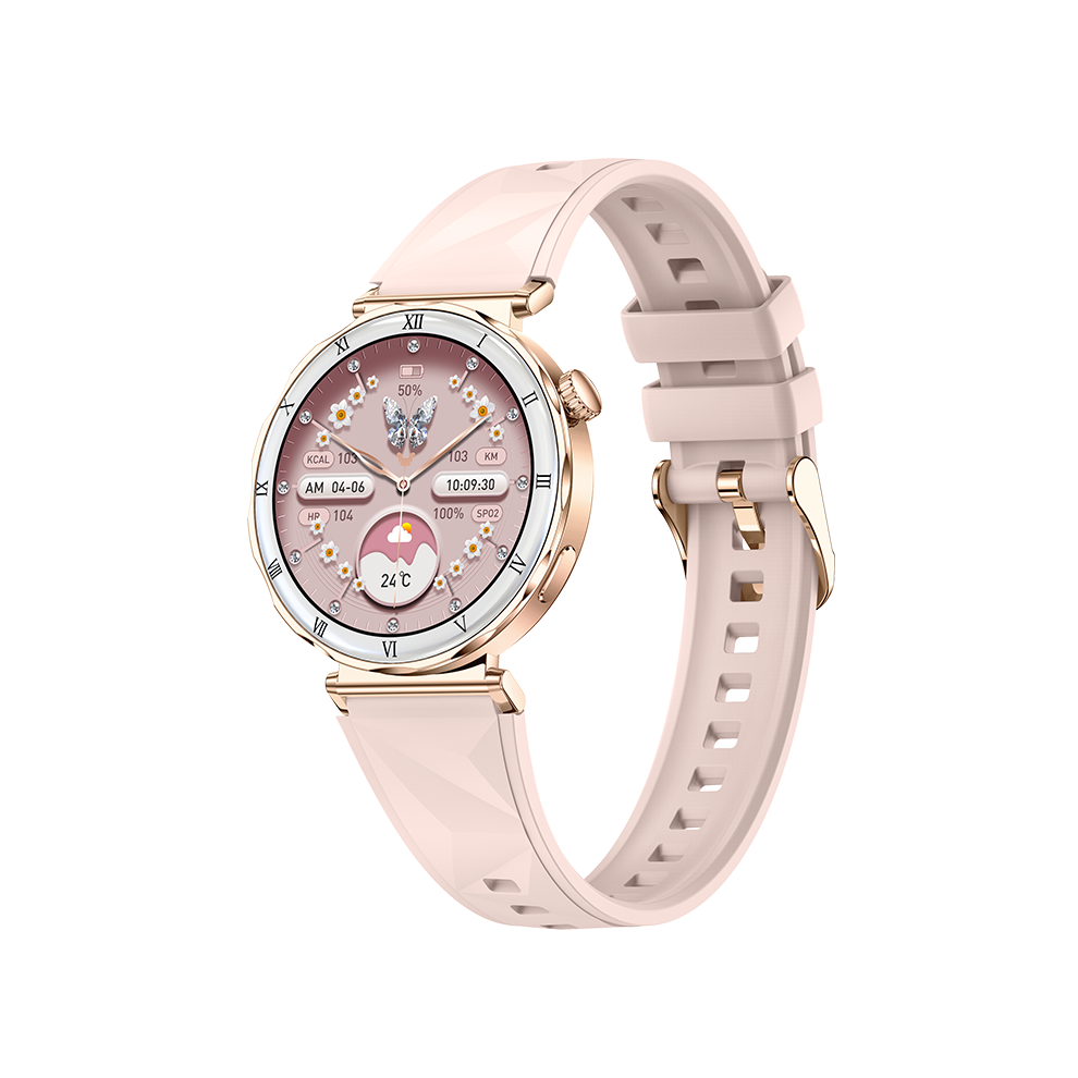 Smartwatch I222 Amoled 1.19" Bluetooth(Pink) Pink 6976918062406