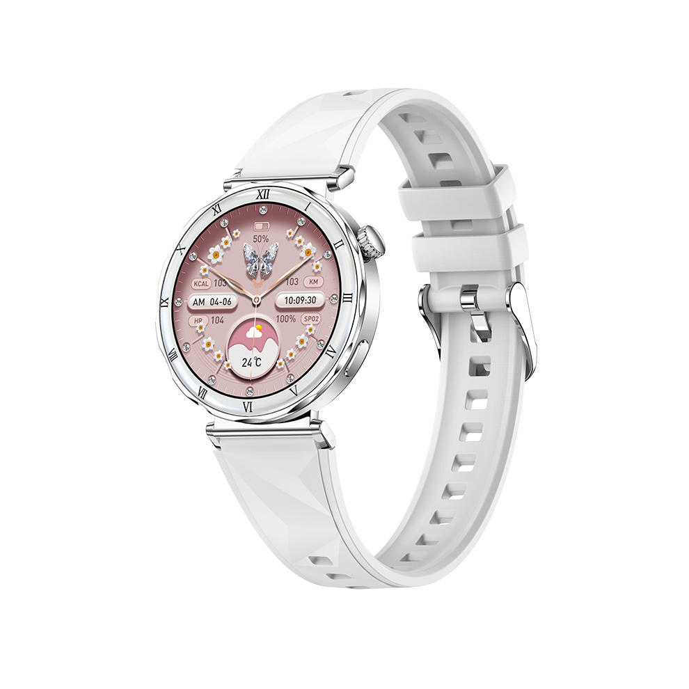 Smartwatch I222 Amoled 1.19" Bluetooth(White) White 6976918062444