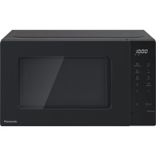 Panasonic NN-ST22QBBPQ 20 Litre 26cm High, Freestanding Small Standard Microwave Oven - Black