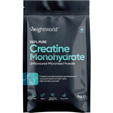 Creatine Monohydrate Powder 1kg - 330 Servings - Pure Micronised & Vegan