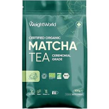 Ceremonial Grade Matcha Green Tea Powder - 100g Organic, Soil Association Certified