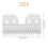 10Pcs/Lot Replaceable Ceramic 18 Teeth Pet Clipper Cutting Blade for A5 Series 7