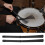 2Pcs Cajon Brush Telescoping Drum Brushes Nylon Sticks Percussion for Jazz Stick 6