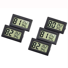 5 Pack Mini Digital Thermometer Hygrometer, Indoor Electronic Temperature Humidity Gauge Meter LCD Display