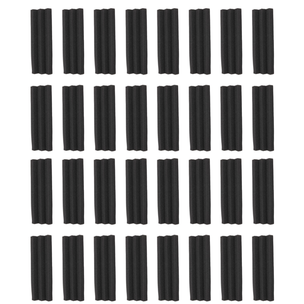 32 Pcs Acoustic Panels Bass Trap Corner Studio Foam Sound Insulation Pad Wall Panel Block For Or Theater 4851815534114