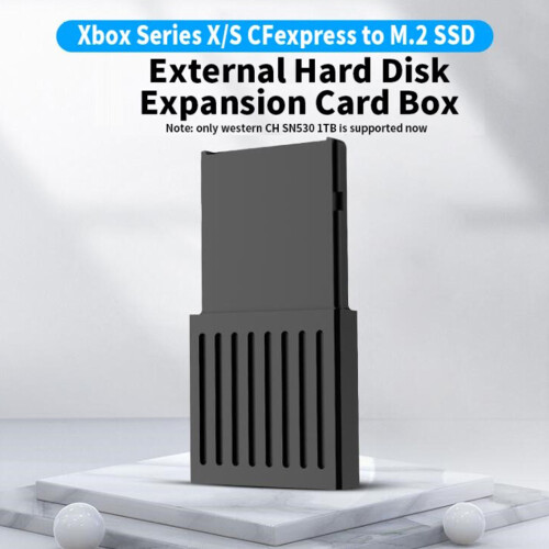 External Hard Drive Conversion Box for /S Host M.2 Expansion Card CHSN530 1TB Disk 2