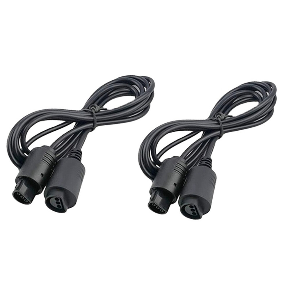 2Pcs 6Ft For N64 Game Controller Extension Cable Cord 4851815536637