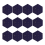 12 Pack Starry Hexagon Acoustic Panels,Sound Proofing Padding,Sound Absorbing Panel for Studio Treatment 3