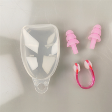 12 Sets Silicone Nose Splint Waterproof Ear Plugs Pool Accessories Swimming Surf Boat