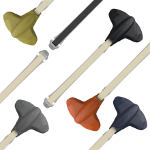 Guitar Bow 22.6cm Length Tuning Tone Picks Accessories for Professional Player Beginner Black