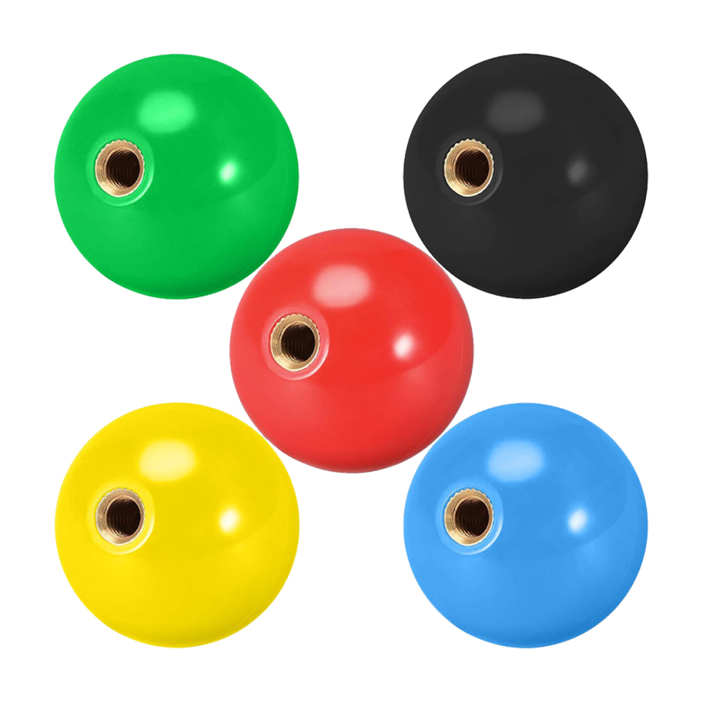 Photos - Console Accessory 5-Pack 35MM Joystick Ball Tops M6 Easy-Install Arcade Game PC Joysticks Replacement Parts 5 Color