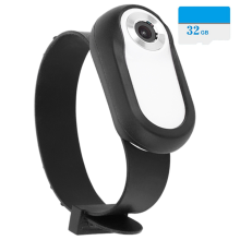 1080P HD Wireless Collar Camera Cat Dog Pet Video Recorder Body for Indoor/Outdoor with 32G Card B