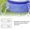Swimming Pool Replacement Hose PE Pipe for Inflatable 300/330/530 4