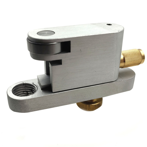 Violin Purfling Groover Jig Edge Soundhole Router Guide Tool Making Luthier Silver