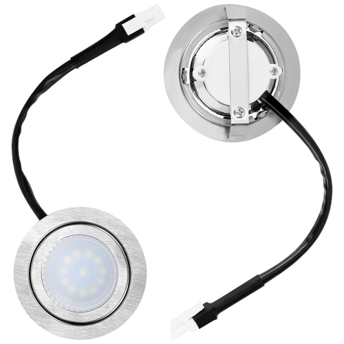 2pcs Range Hood Light Bulbs, Stainless Steel LED Replacement Recessed Kitchen