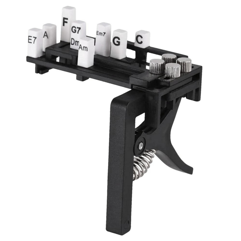 Exogio Guitar Learn Aid Tool Chord Presser Ukulele Trainer Chords Learning System For Beginner