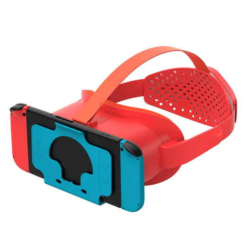 VR Headset Glasses for Switch & 3D Helmet with Adjustable Lens Strap 2
