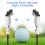 VR Golf Club Handle Grip Retractable Adapter Simulator for 3S Game Accessories 8