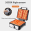 WaffleMaker Single Plate Two- Bread Maker,Double-Sided Heating,Non-Stick Design,Suitable for Family Restaurant (UK) 5