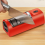 Electric Rechargeable Cutter Sharpener - Quick Polishing Multifunctional Kitchen Gadget Red 4
