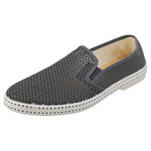 Rivieras Classic Mens Espadrille Shoes in Anthracite - 9 UK