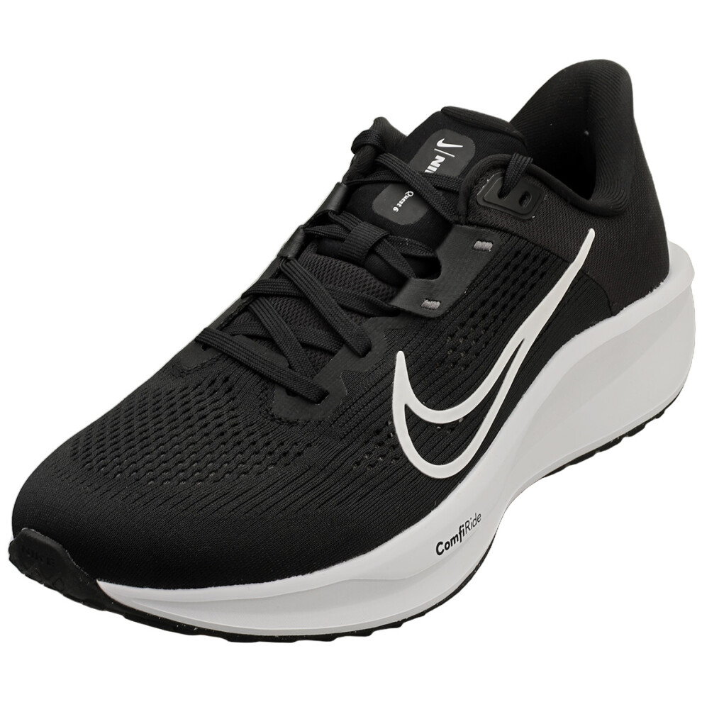 Nike (7.5) Quest 6 Mens Fashion Trainers In Black White